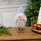 Northlight Woodland Standing Bird with Plush Winter Hat Christmas Figure - 7.5"